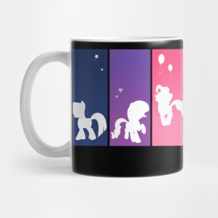 Rainbow Ponies Mug